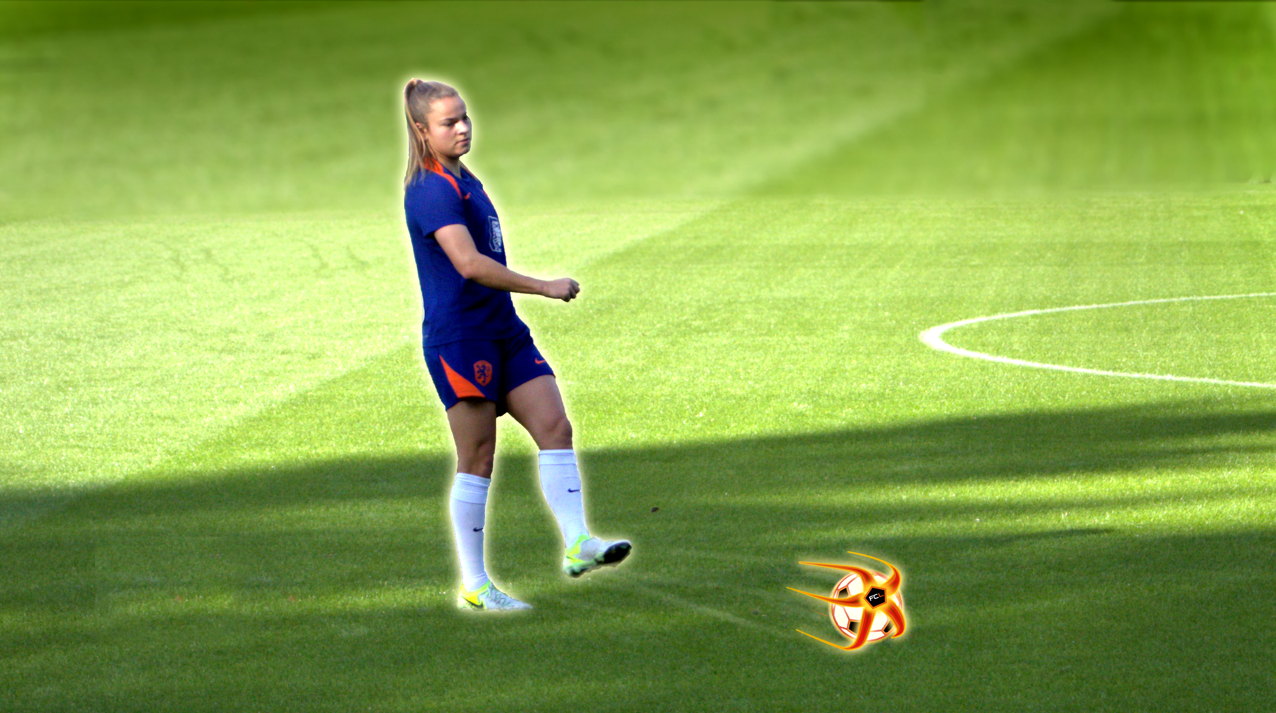 Kayleigh Van Dooren als AC-Milan spits interessante optie voor Veurink!