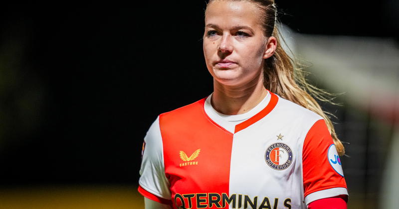 Feyenoord behoudt perspectief voor Europa Cup ondanks rode kaart
