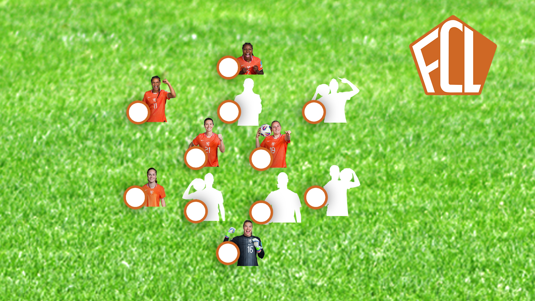 Hongarije vs Nederland: Opstelling van het publiek